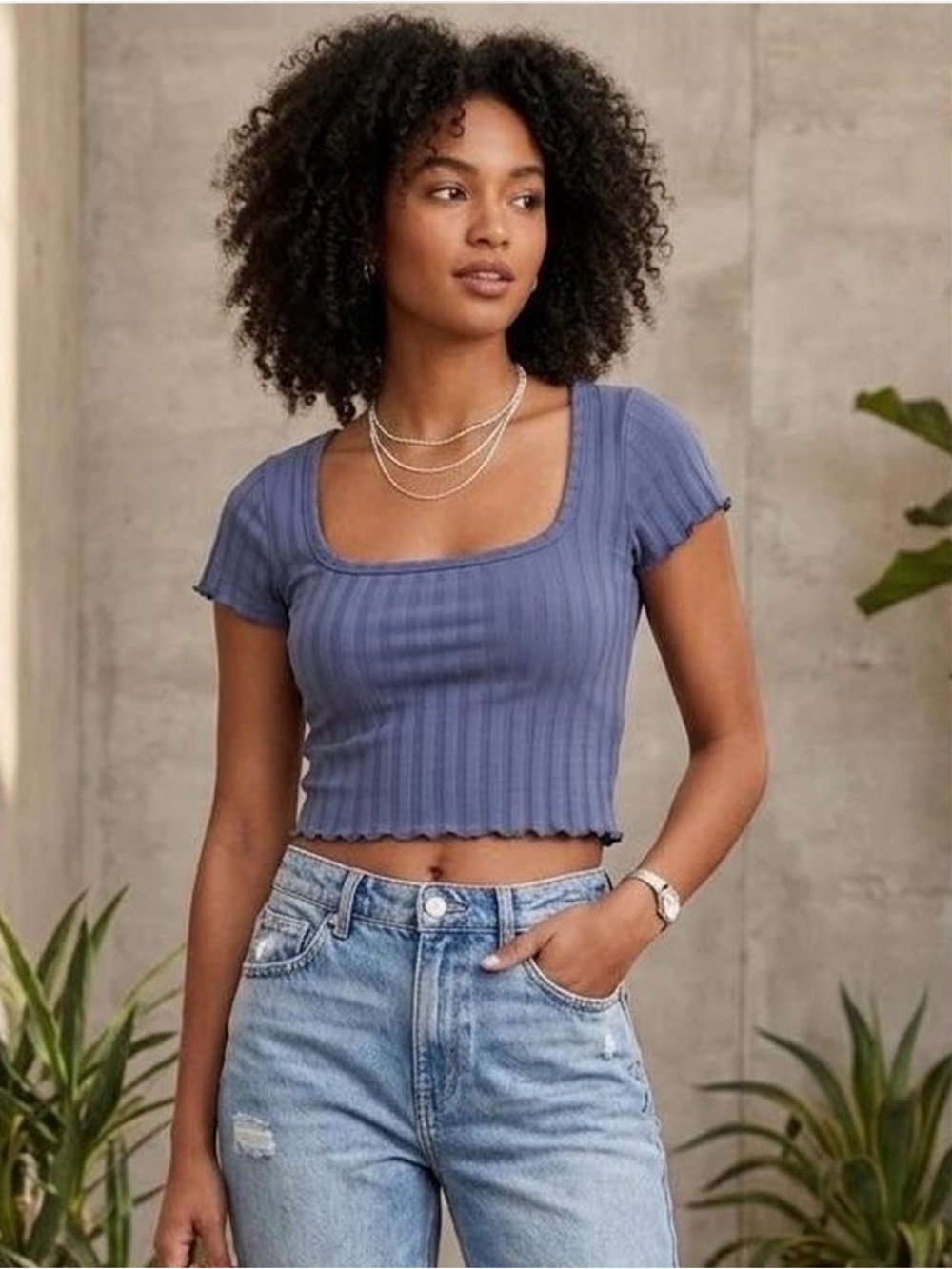 Aerie Offline Ribbed Crop Top